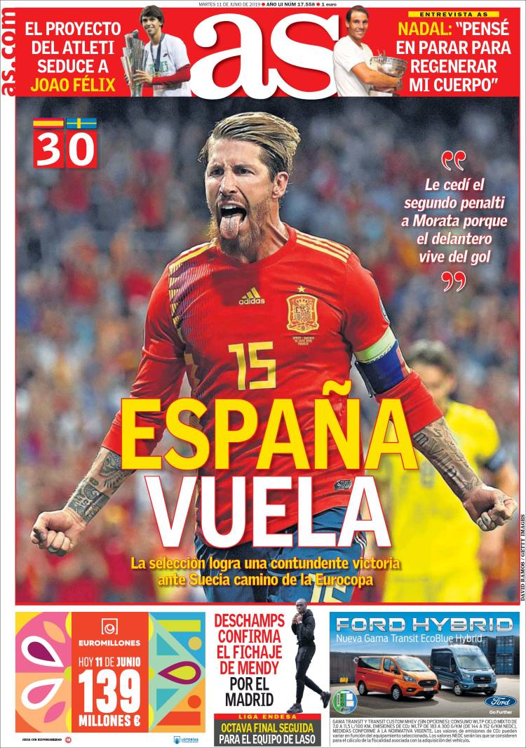 Las mejores portadas del mundo de los deportes.