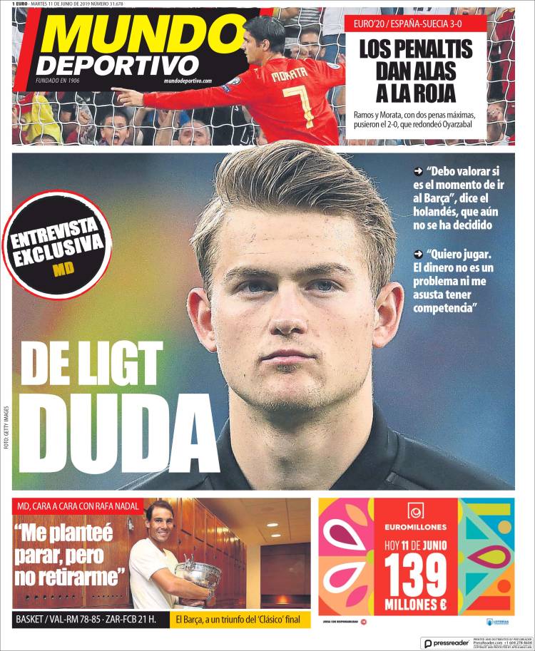 Las mejores portadas del mundo de los deportes.