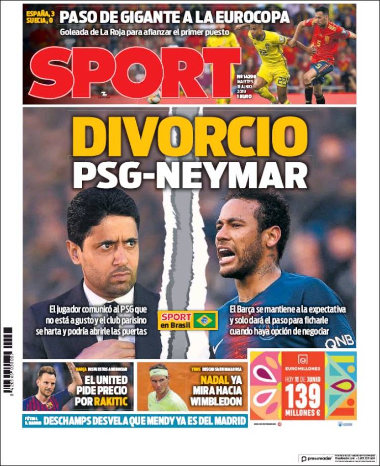 Las mejores portadas del mundo de los deportes.