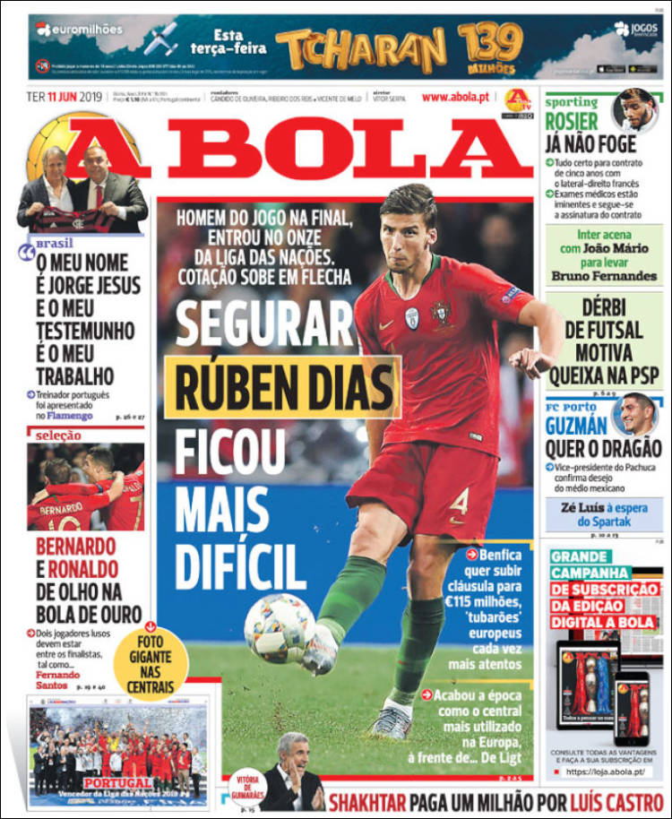 Las mejores portadas del mundo de los deportes.
