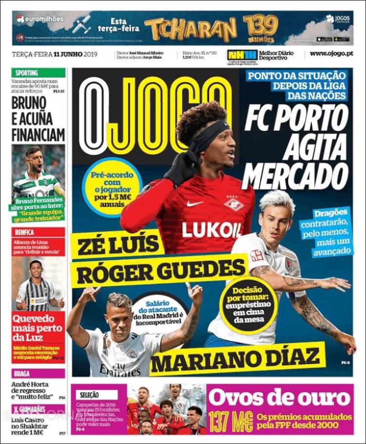 Las mejores portadas del mundo de los deportes.