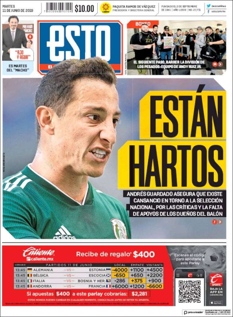 Las mejores portadas del mundo de los deportes.