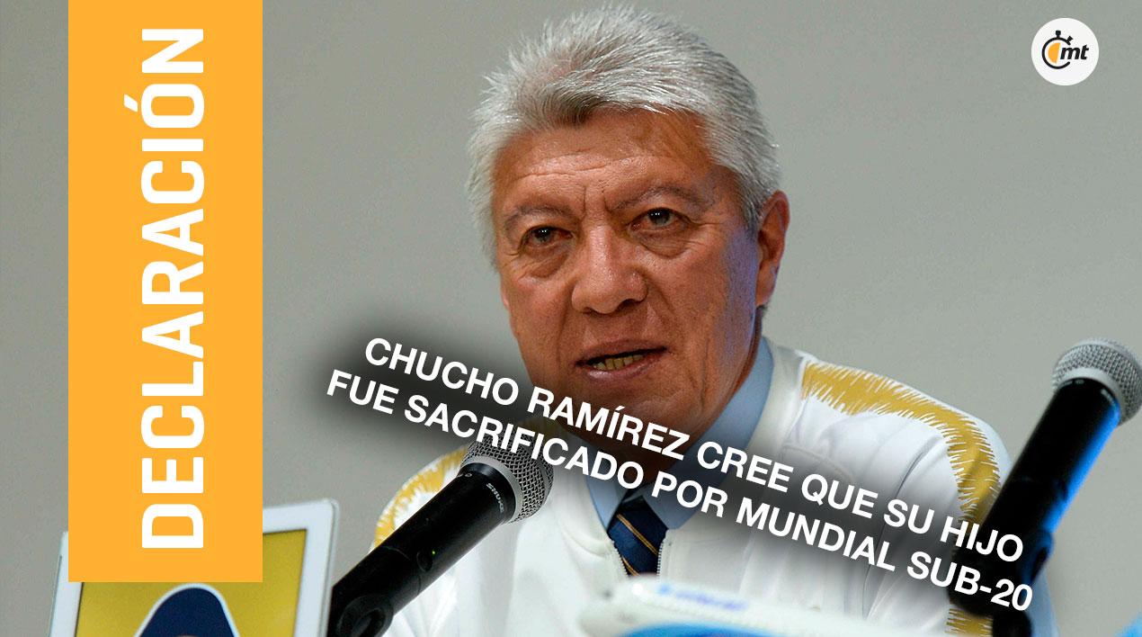 "Es una pena”, así calificó Jesús Ramírez, la destitución de su hijo, como entrenador dei Tri Sub-20