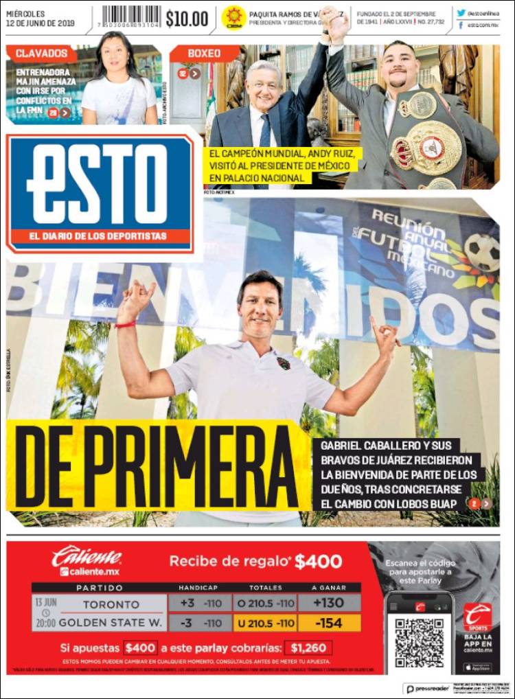 No te pierdas la información deportiva de este día