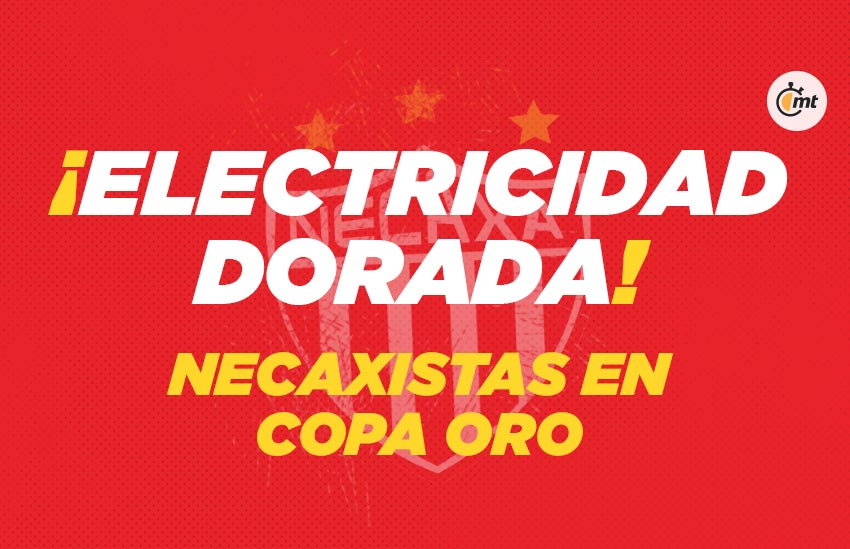 ¡Electricidad dorada! Necaxistas en Copa Oro (Imagen: Mediotiempo)