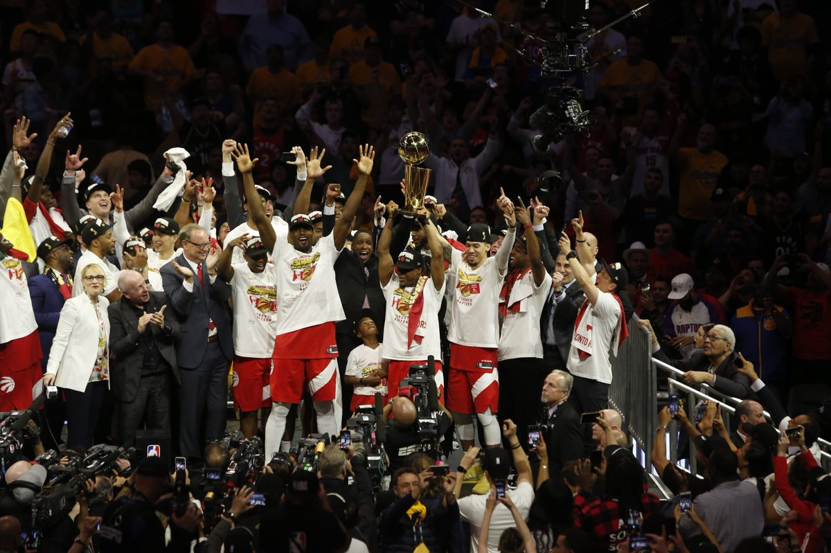 Las mejores fotos del histórico momento... Toronto Raptors, ¡Reyes de la NBA!