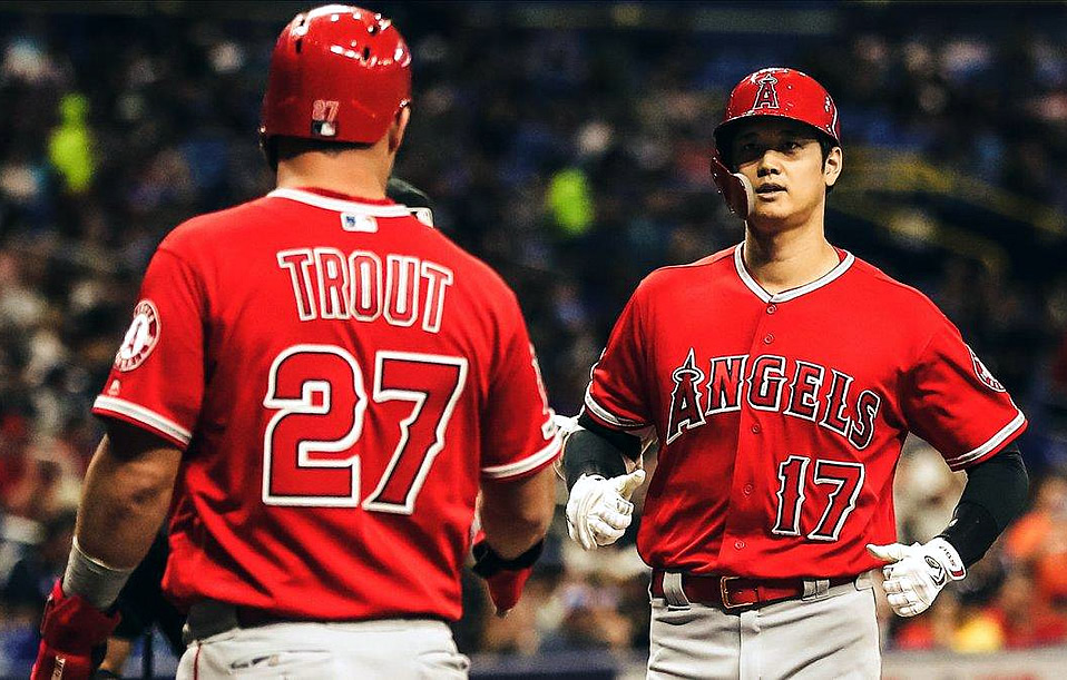Shohei Ohtani se convirtió en el primer japonés en batear el ciclo