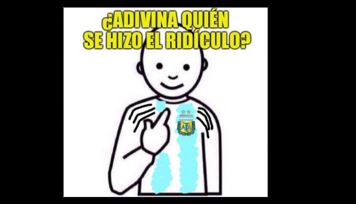Disfruta de los memes más ingeniosos del partido entre la Albiceleste y los Cafetaleros.
