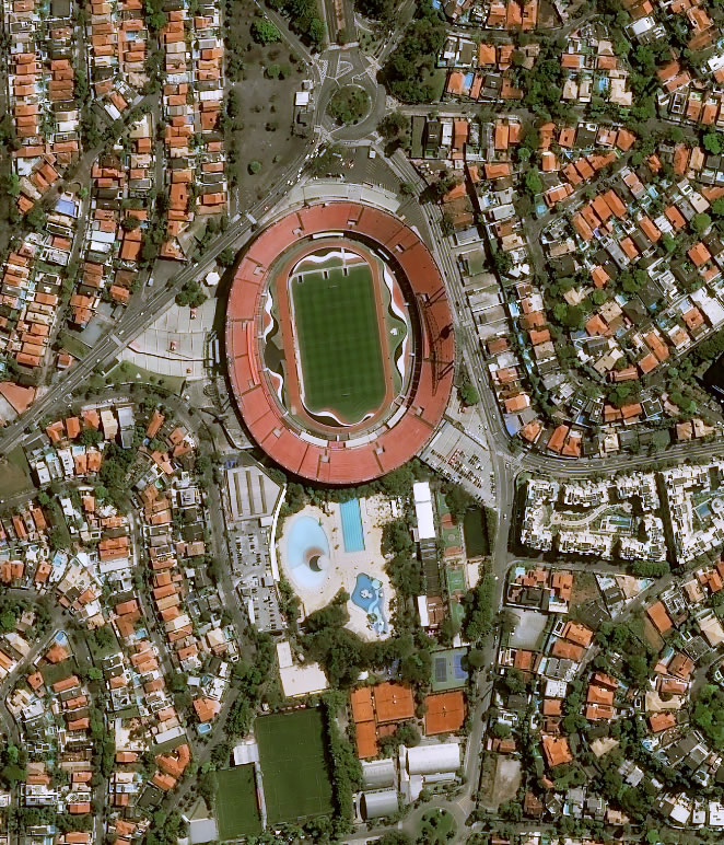 Estadio Morumbi. (Foto: Airbus)