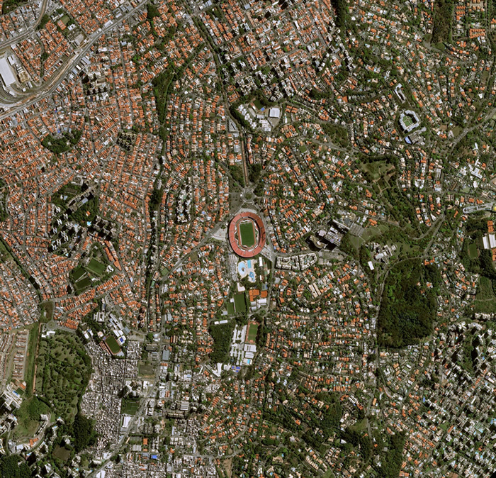 Estadio Morumbi. (Foto: Airbus)