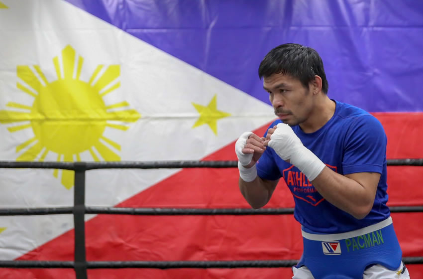 Pacquiao intentará retener su título Welter de la AMB.