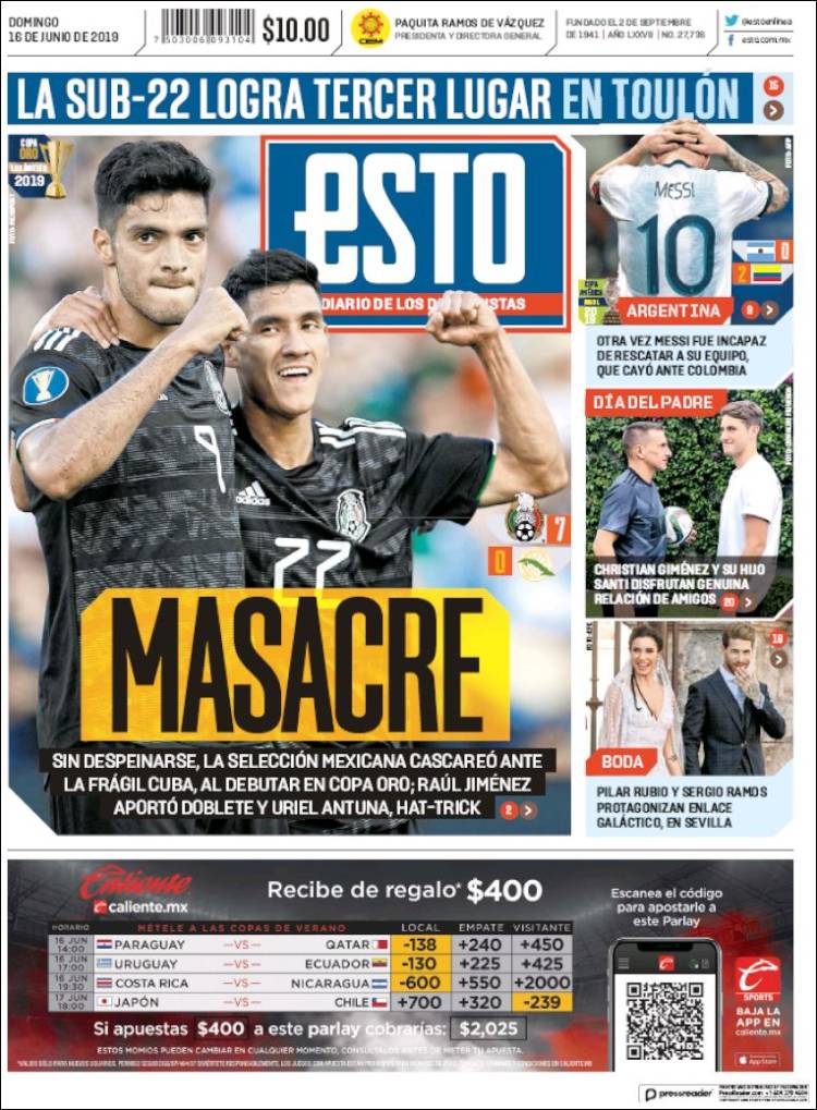 Las mejores portadas del mundo de los deportes.