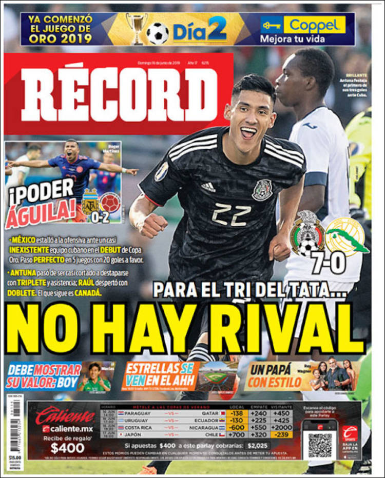 Las mejores portadas del mundo de los deportes.