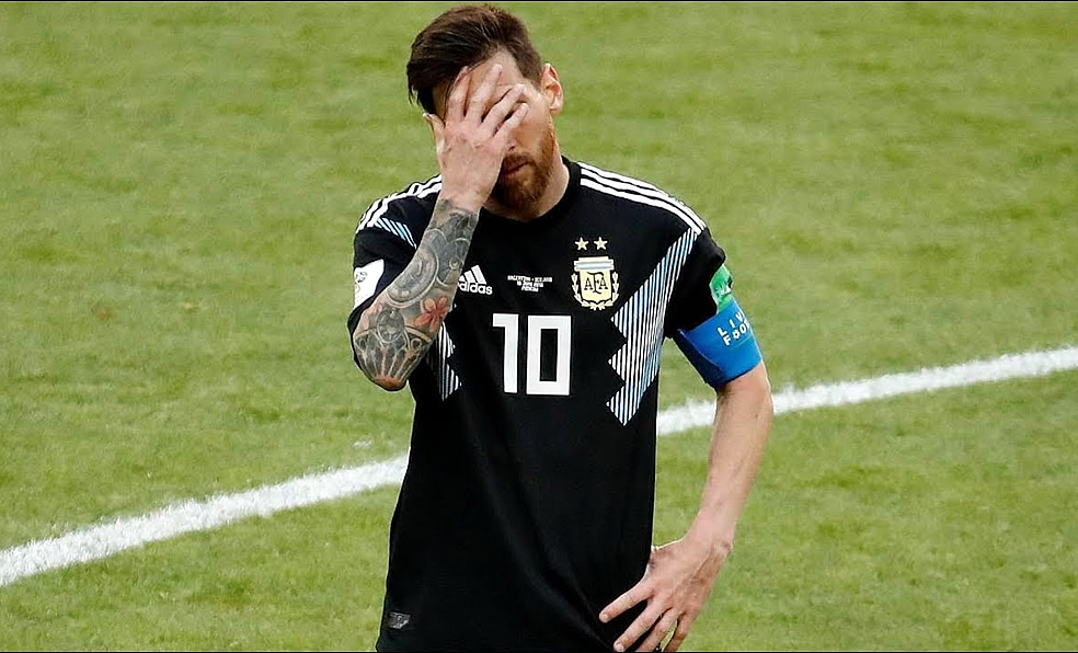 Messi erró un penal contra Islandia. (Foto: AFP)