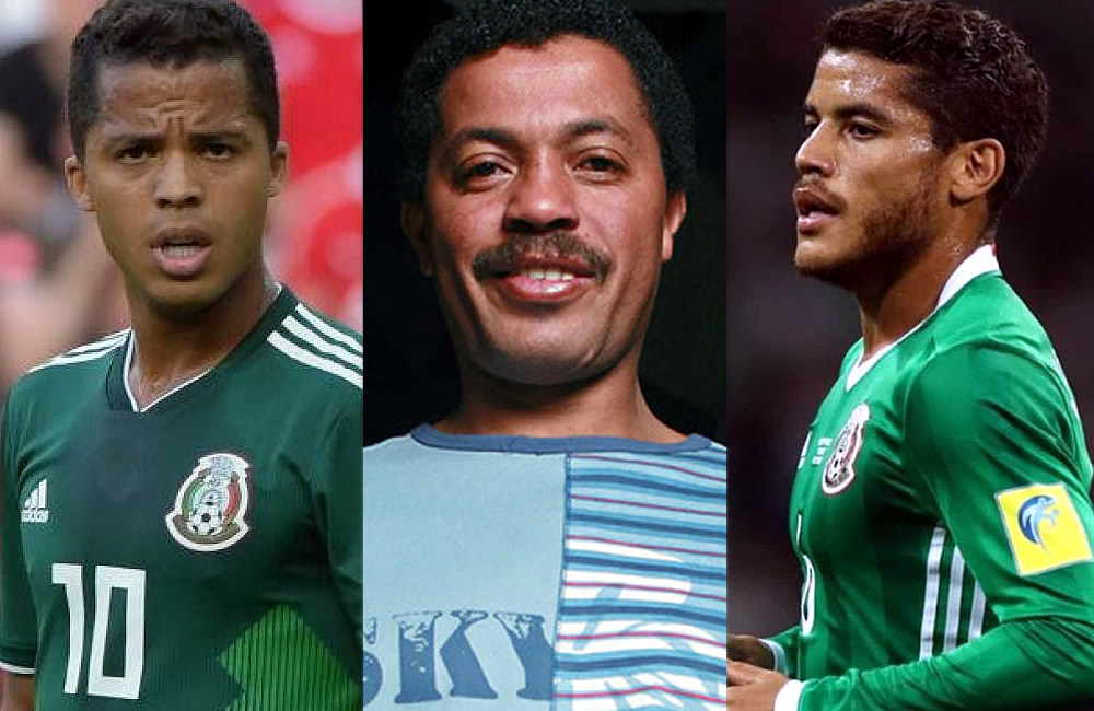 Zizinho, Giovani y Jonathan dos Santos. El padre brasileño y los hijos mundialistas por México, con amplio recorrido europeo.