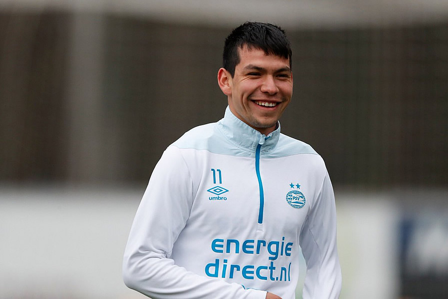 Hirving Lozano, delantero del PSV Eindhoven. (Foto: @psveindhoven)