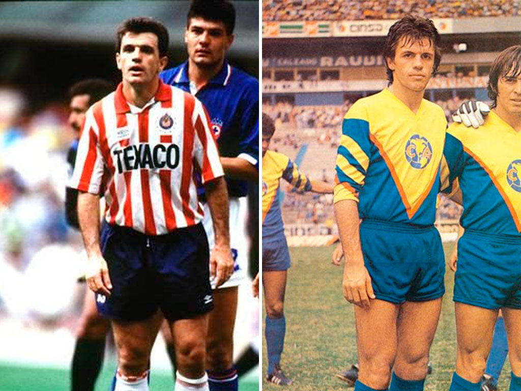 Javier Aguirre destacó por sus goles con América y Chivas y en ambos se le recuerda con respeto.