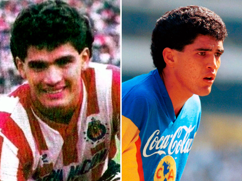 Pedro Pineda debutó con Chivas pero no tuvo éxito y fue traspasado al América en 1992.