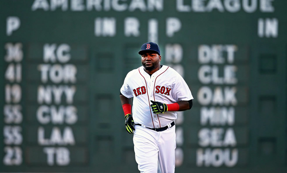 El pelotero dominicano pasó 14 temporadas con los Red Sox de Boston.