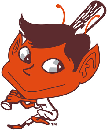 Los St Louis Browns rompieron los moldes con este logo de 1952 y 1953