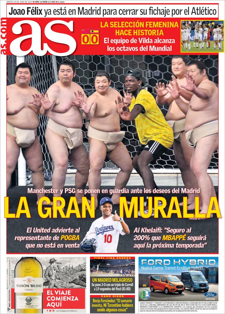 Las mejores portadas del mundo de los deportes.