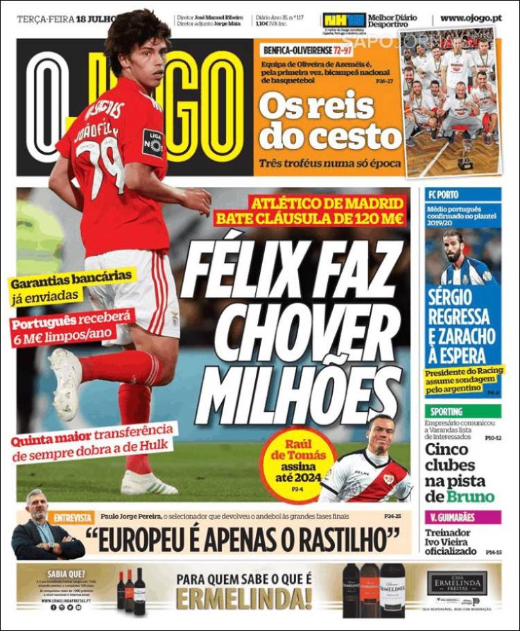 Las mejores portadas del mundo de los deportes.