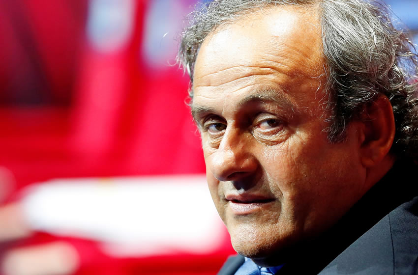 Michel Platini, recientemente detenido en parís. Foto: EFE