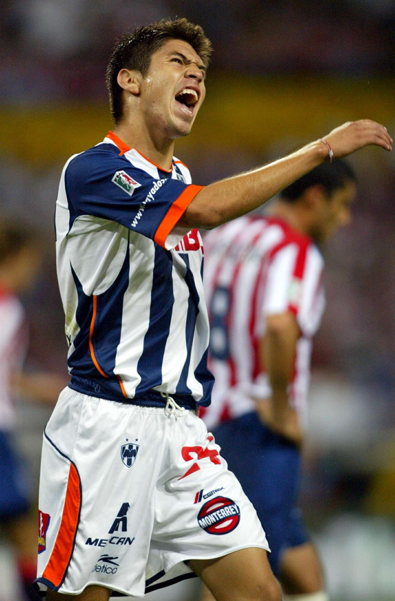 El delantero mexicano jugó con los Rayados de Monterrey de 2004 a 2005. (foto: Mexsport)