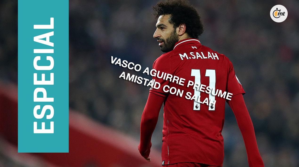 Mohamed Salah es bien sencillote: Javier Aguirre