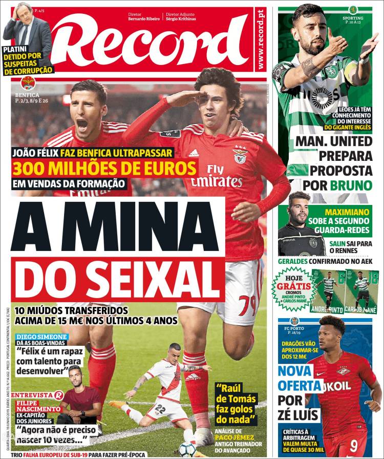 Record de Portugal.