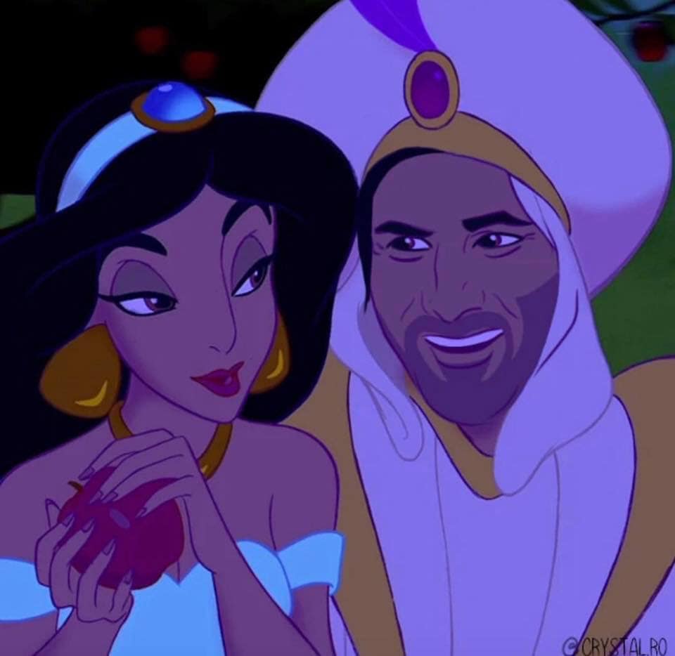Aladdin en la película del mismo nombre.