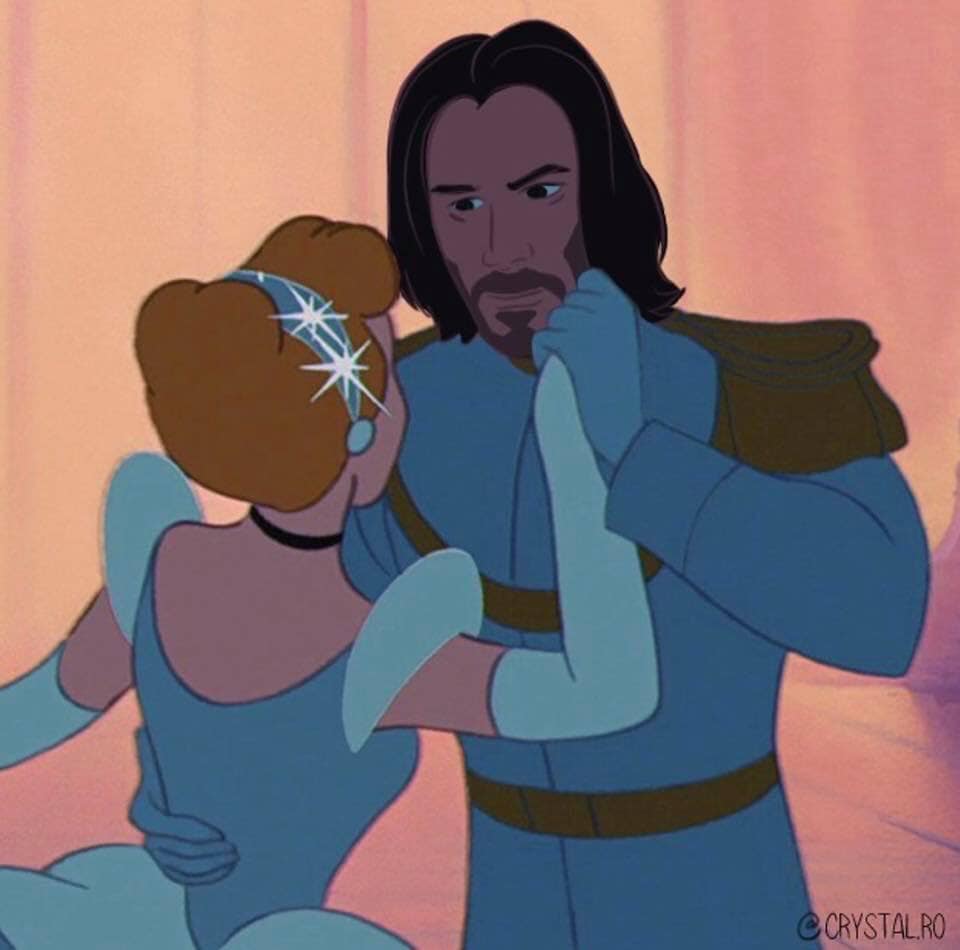 El príncipe encantador de la Cenicienta.