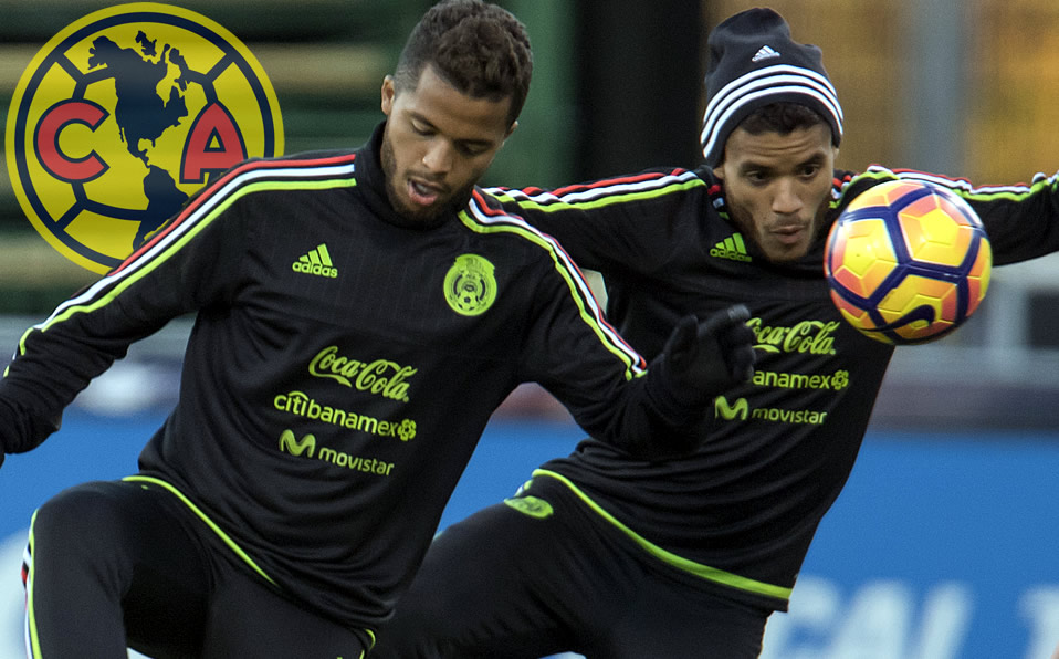 Giovani y Jonathan dos Santos son americanistas confesos. (Mexsport)