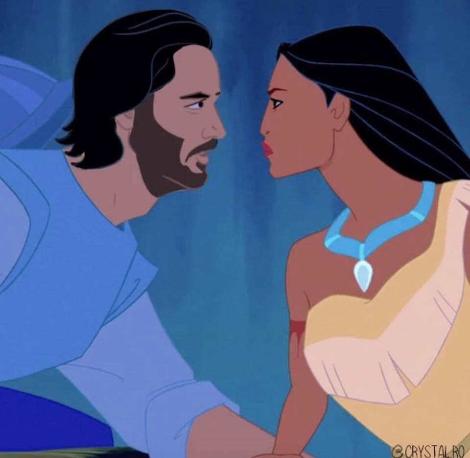 John Smith en Pocahontas.