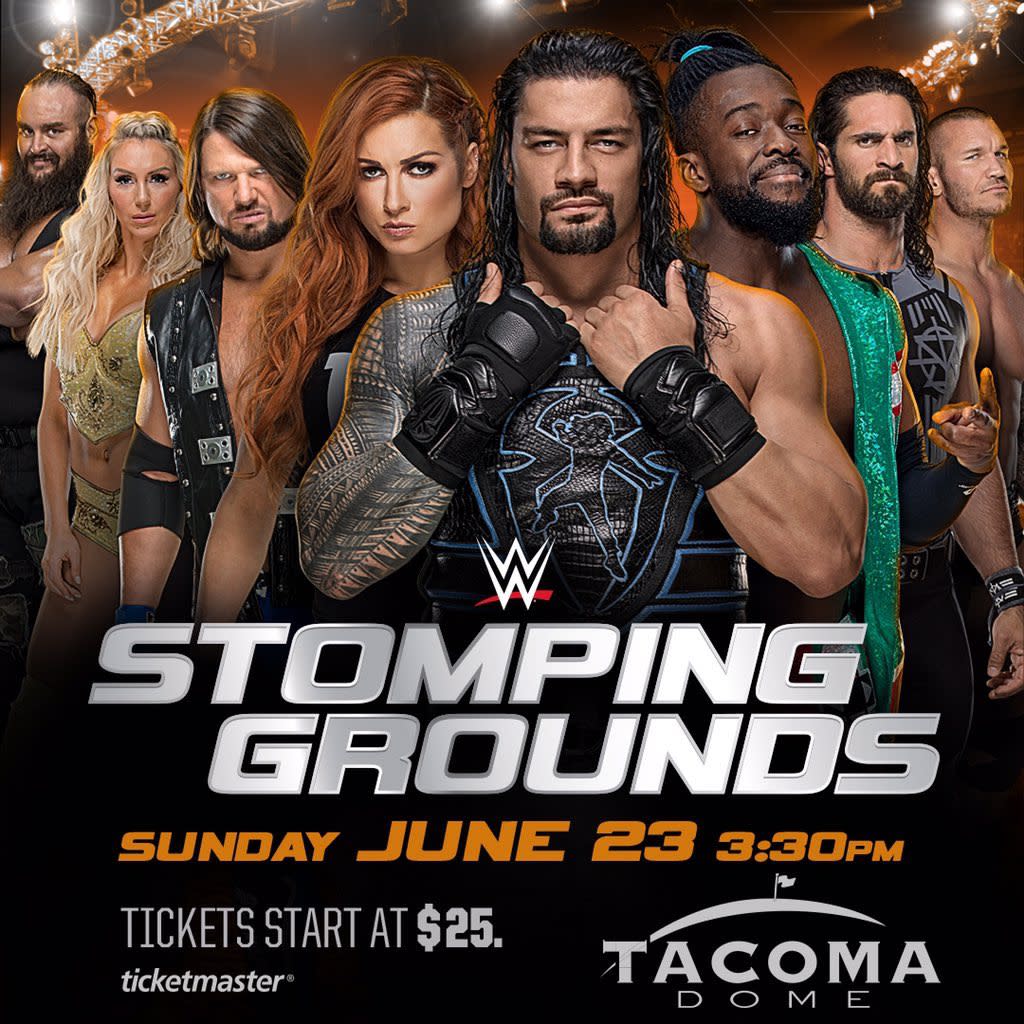 Los eventos de lucha libre que se realizarán del 20 al 26 de junio.