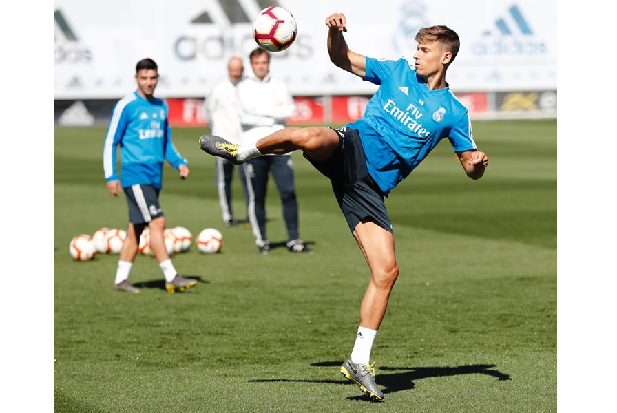 Marcos Llorente, mediocampista español de 24 años. (Foto: @marcosllorente)