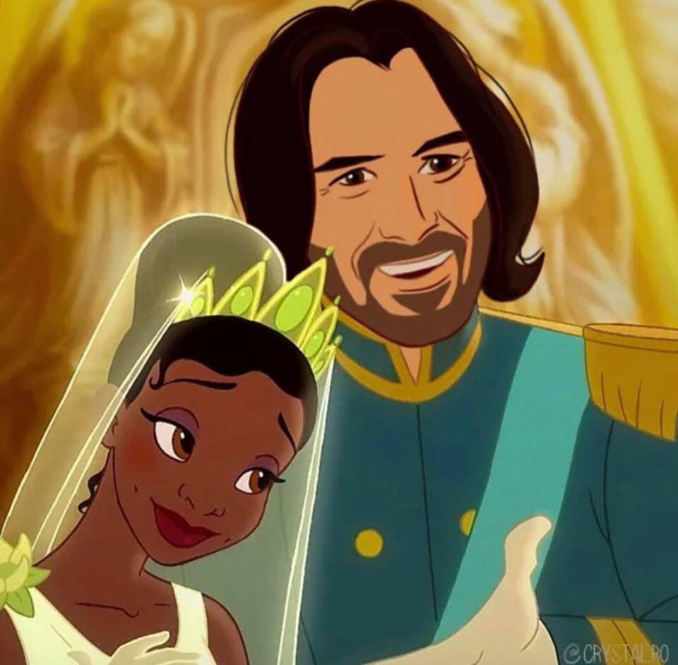 Naveen en el Sapo y la Princesa.