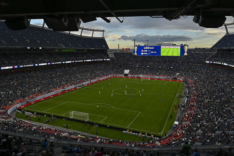 El Sports Authority Field at Mile High fue la sede del encuentro. (Foto: Imago 7)