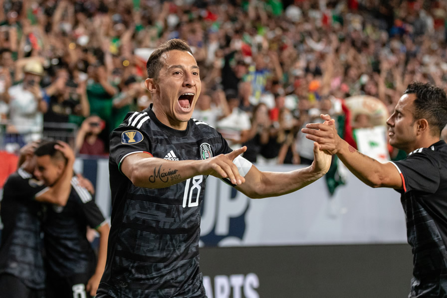 Andrés Guardado disputa la Copa Oro con el Tri. (Foto: Imago 7)