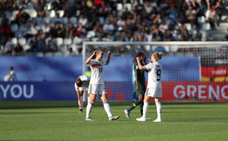 Alemania vence 3-0 a Nigeria y avanza a los Cuartos de Final del Mundial Femenino de Francia 2019. (Foto: FIFA)