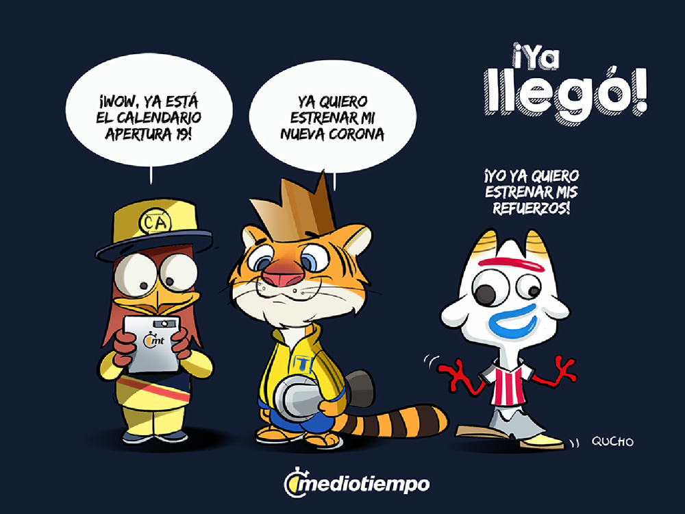 ¡Ya llegó, ya está aquí!