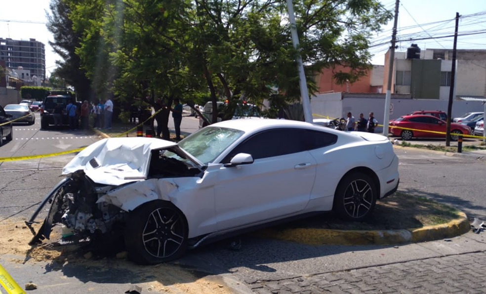 Así quedó el  vehículo de Joao Maleck. (Foto: Especial)