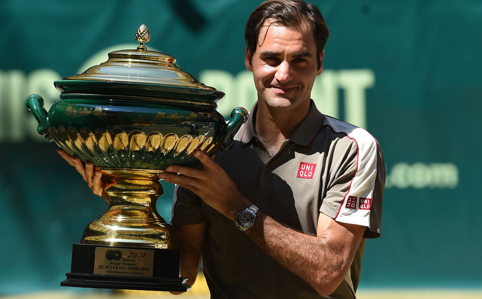 Federer, actual tercero de la ATP, derrotó en la Final al belga David Goffin. (Foto: AFP)