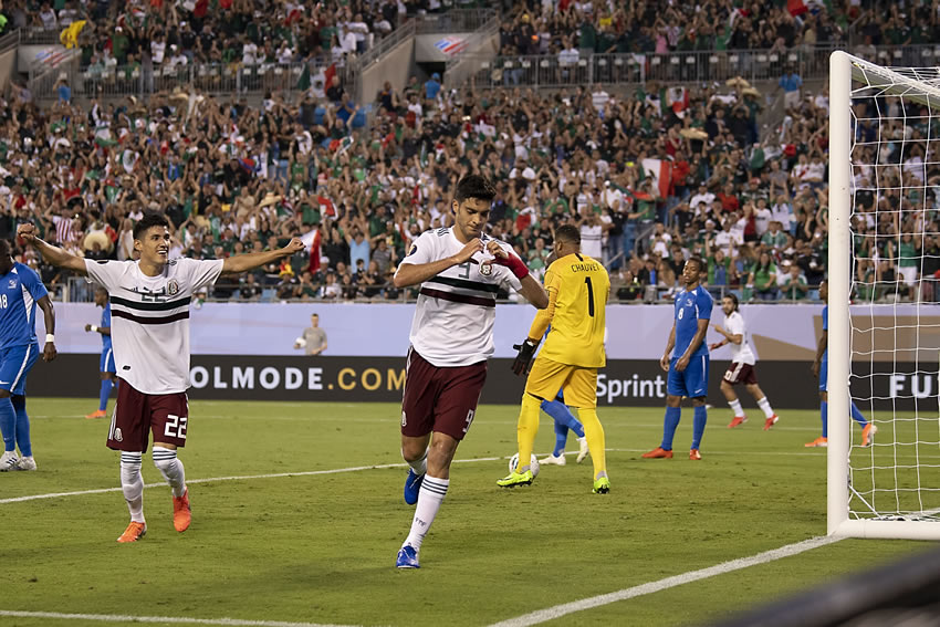 México vs Martinica; las más espectaculares fotos de la Copa Oro