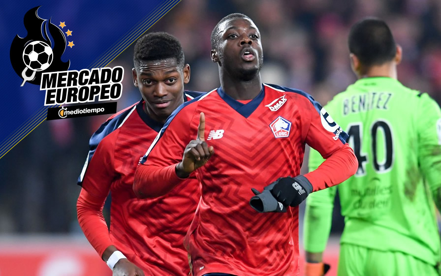 Pepé, delantero del Lille. (Foto: @LOSC_ES)