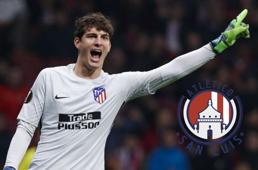 Con 23 años, Axel Werner, portero argentino, fue fichado por el Atlético San Luis, procedente del Atlético de Madrid.
