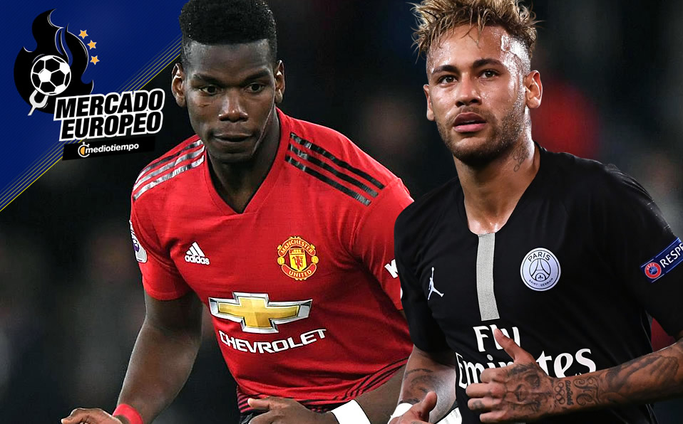 La directiva del Manchester sería la más renuente al intercambio de Pogba por Neymar. (Getty)