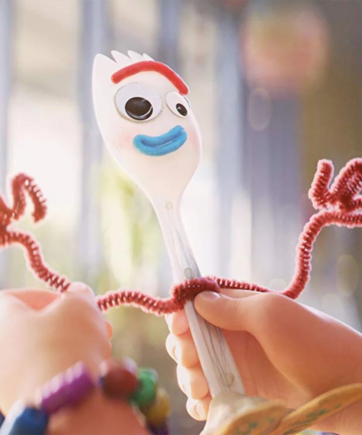 Forky apareció previamente en la cinta 'Wall-E'. (Foto: Disney)