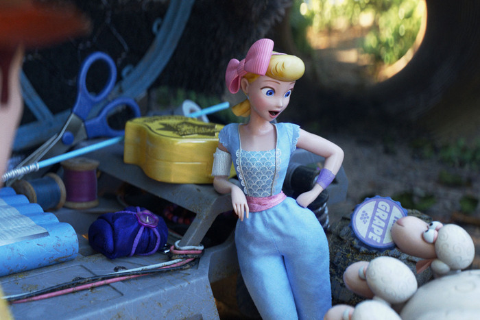 La insignia de Ellie Fredricksen es recogida por las ovejas de Bo Beep. (Foto: Disney)