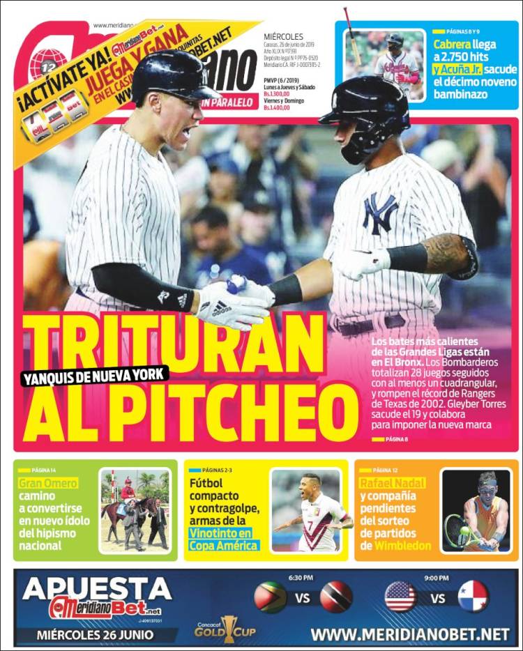 Meridiano de Venezuela.